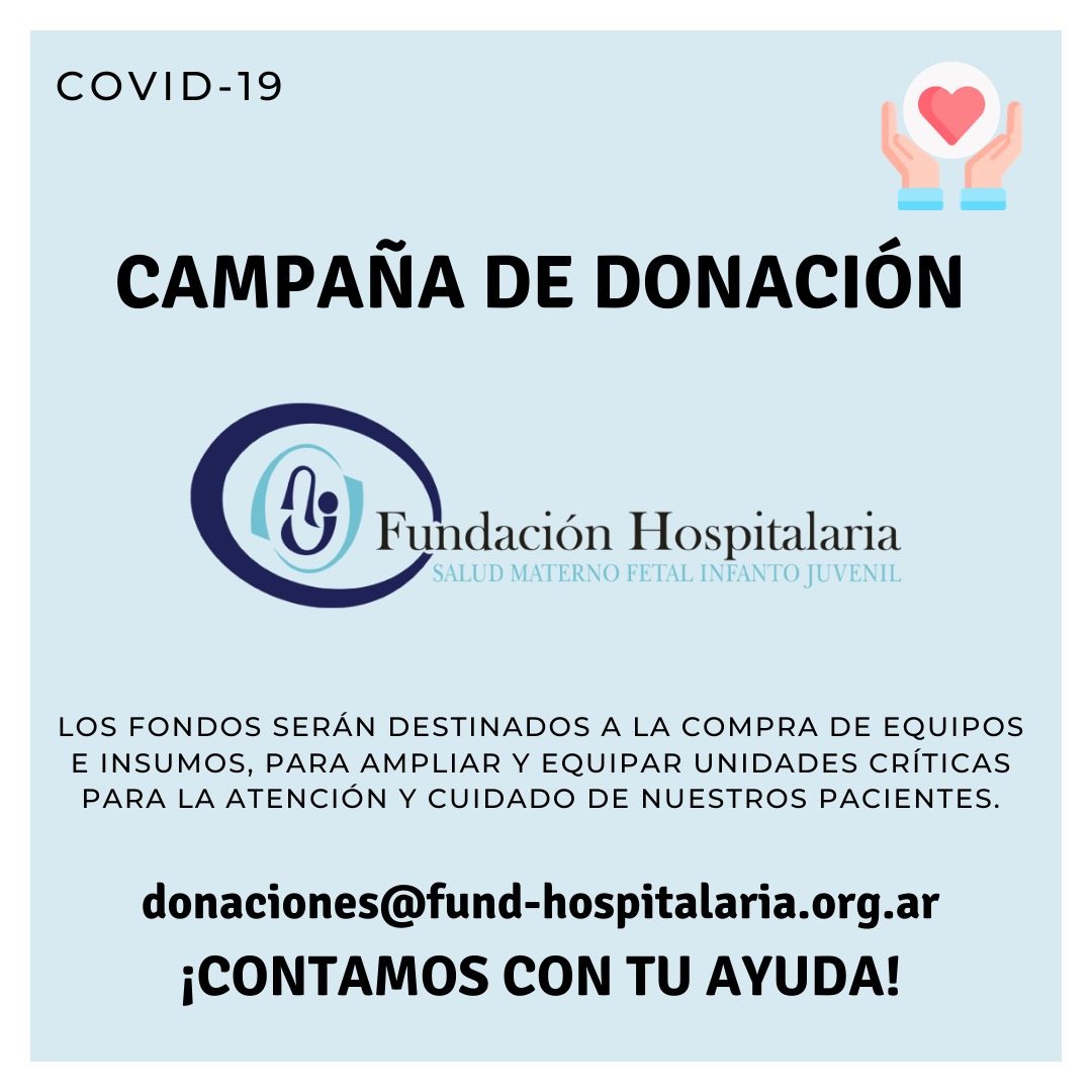 Campaña de donación Coronavirus Covid-19