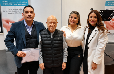Fundación Hospitalaria entregó diplomas a tres becarios de Cardiología Infantil